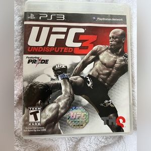 PlayStation 3 UFC 3 undisputed